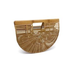 CULT GAIA Small Ark Bag Natural Bamboo